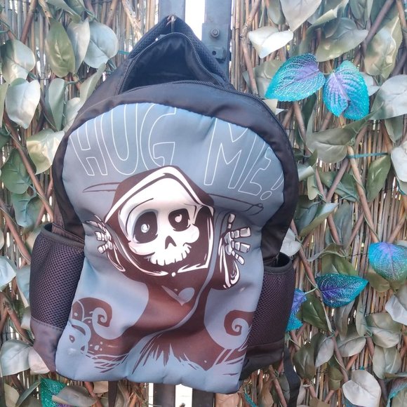 Hot Topic Handbags - Hug Me Grim Reaper Backpack